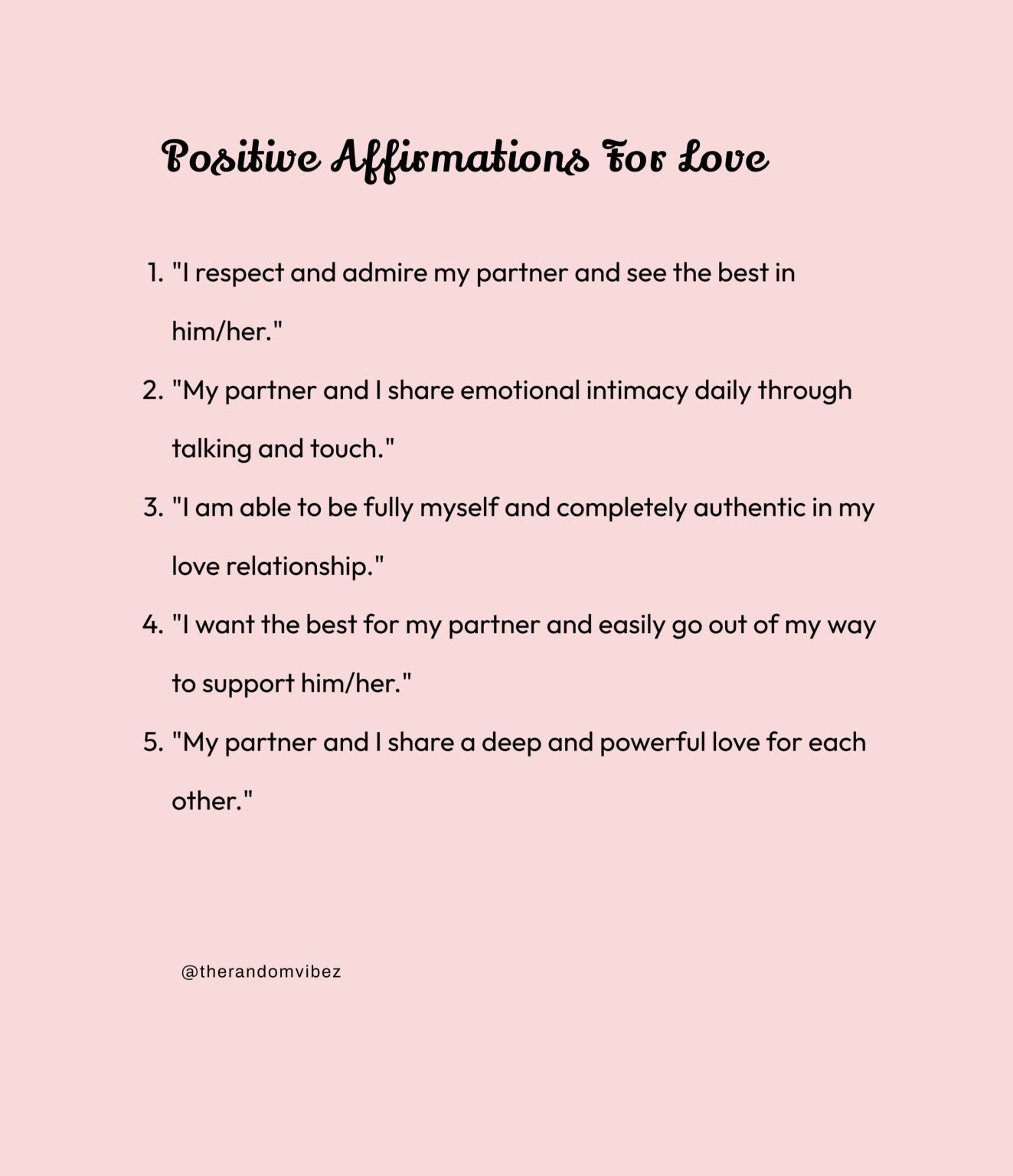 90 Daily Positive Affirmations for Peace & Success in Life – The Random ...