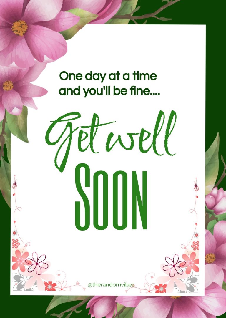 Get Well Soon Quotes And Messages For A Speedy Recovery – The Random Vibez