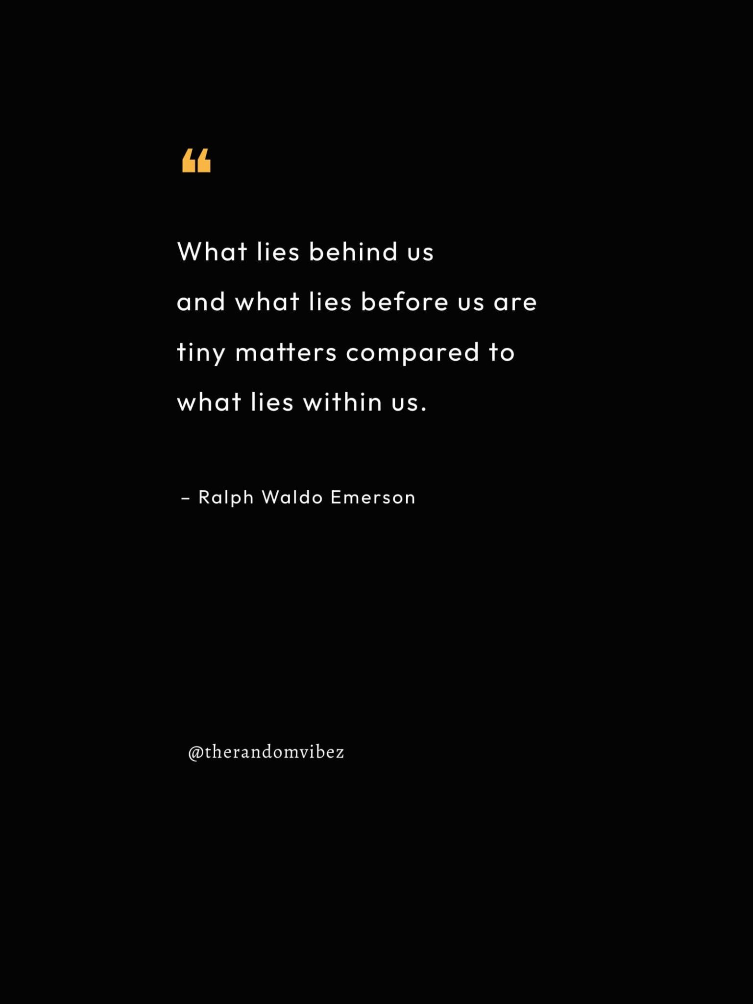 Ralph Waldo Emerson Quotes On Love, Life & Success – The Random Vibez