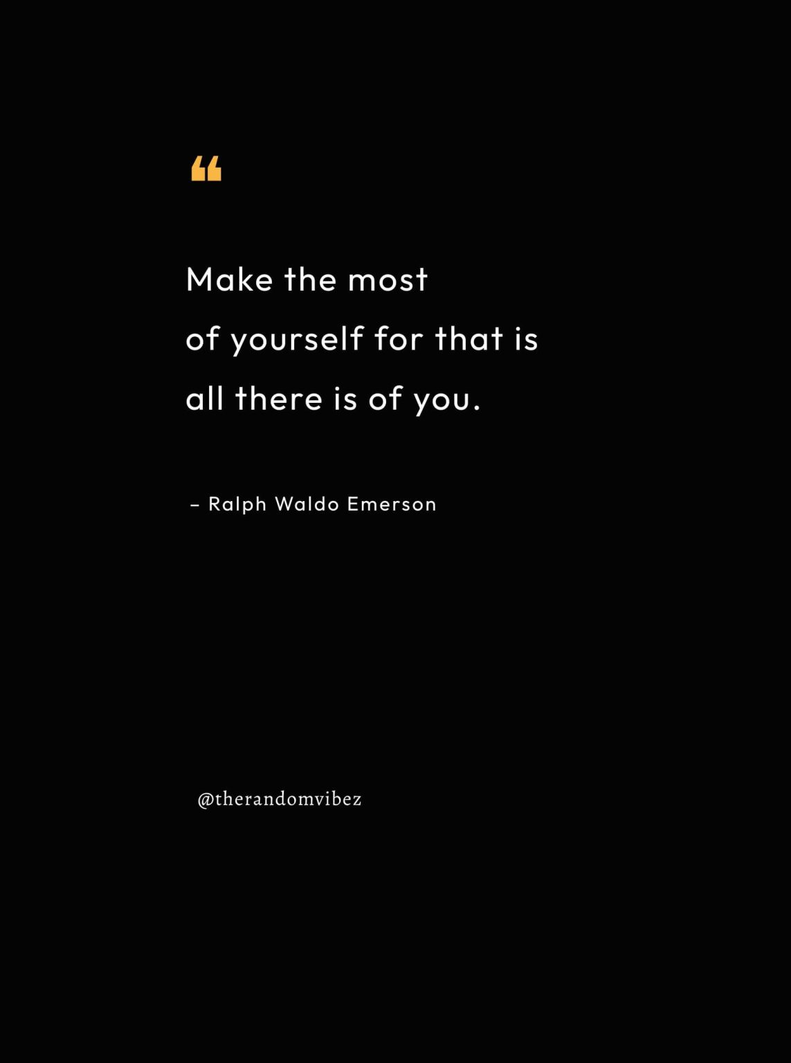 Ralph Waldo Emerson Quotes On Love, Life & Success – The Random Vibez