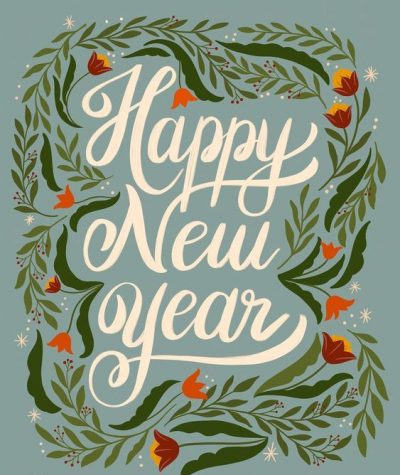 Free Download New Year Greeting Card