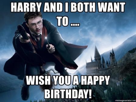 30+ Funniest Harry Potter Birthday Meme for Potterheads
