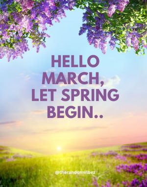 hello march pics