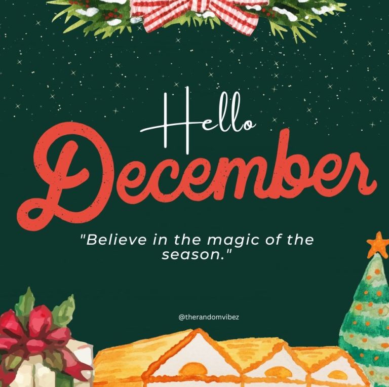 60 Hello December Images, Pictures, Quotes And Pics [2023] – The Random ...
