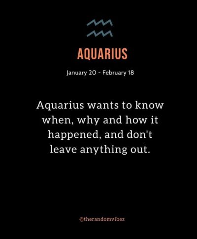 160 Aquarius Quotes About Aquarians And Their Personality – The Random ...