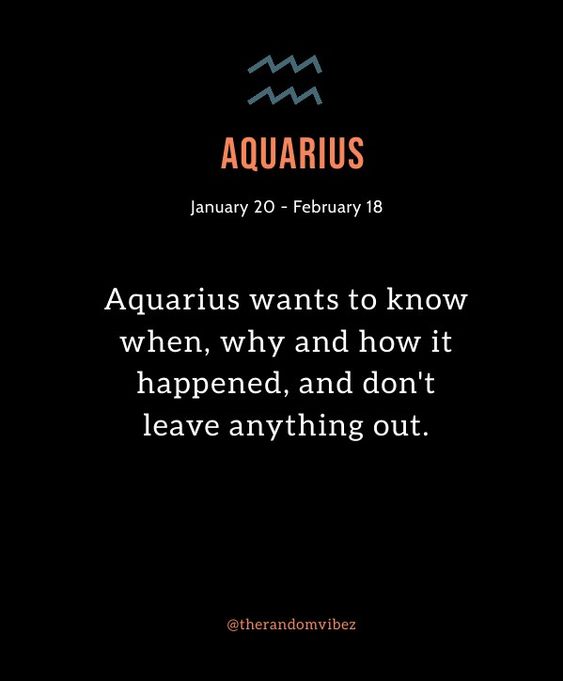 aquarius positive traits