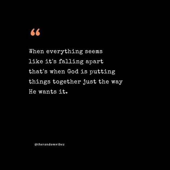 90 When Things Fall Apart Quotes When Life Is Falling Apart – The ...