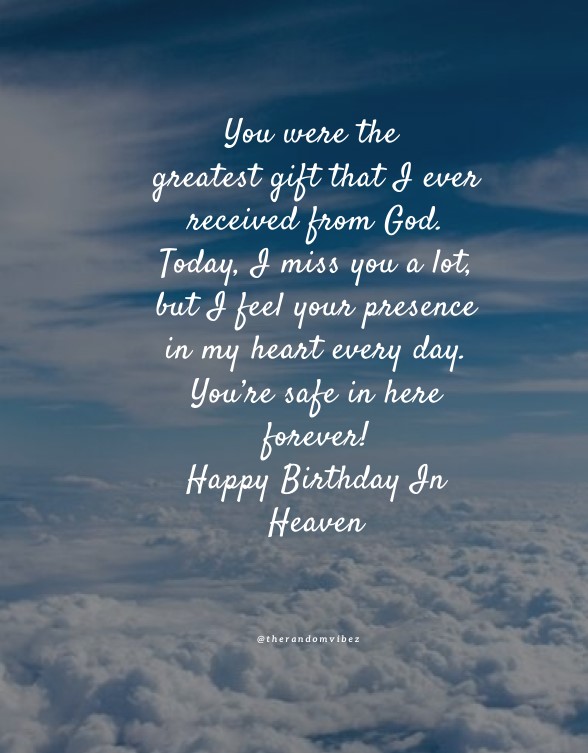 120 Happy Heavenly Birthday Images, Quotes, And Wishes – The Random Vibez