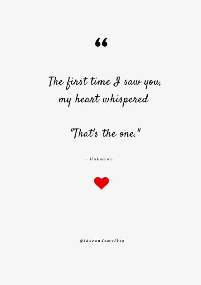 95 Love At First Sight Quotes For Your Special One – The Random Vibez