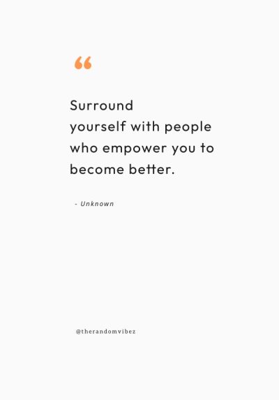 quote surround yourself with people