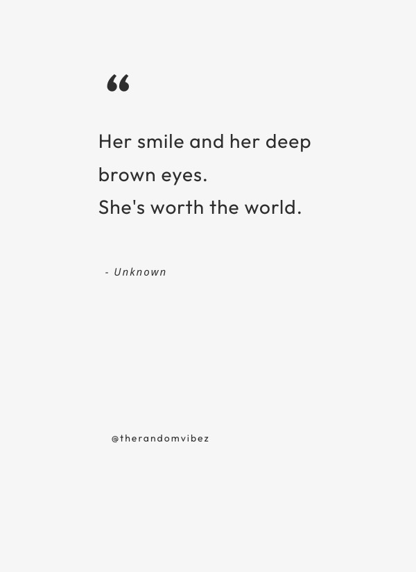 60 Brown Eyes Quotes And Captions That You’ll Love – The Random Vibez