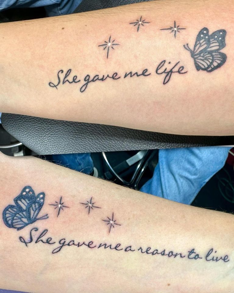 40 Mother Daughter Tattoos To Ink Your Unbreakable Bond – The Random Vibez