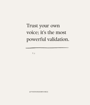 quotes on validation