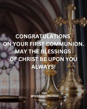 First Communion Wishes