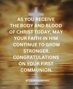 Wishes For First Communion