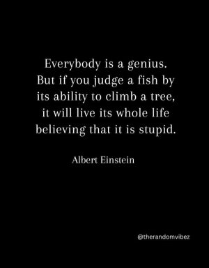 everyone is a genius quote