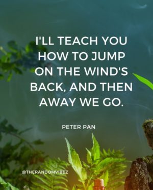 peter pan quote