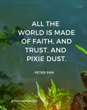 peter pan sayings