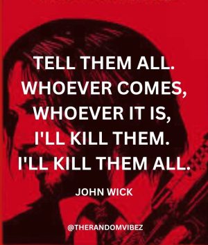 John Wick Sayings