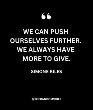 Simone Biles Quote