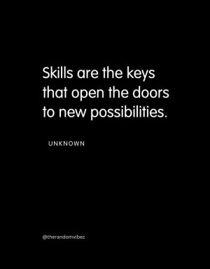 quotes about skills