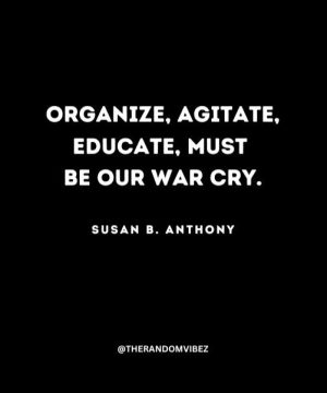 Susan B. Anthony Quotations