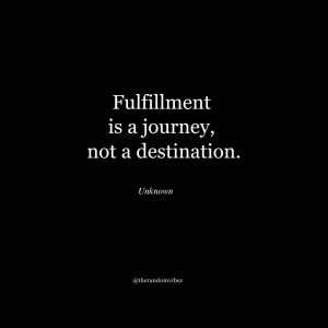 fulfillment quotes