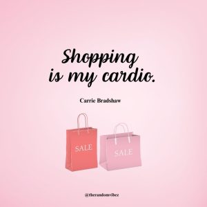 quotation about shopping