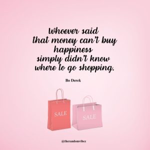 shopping quote funny