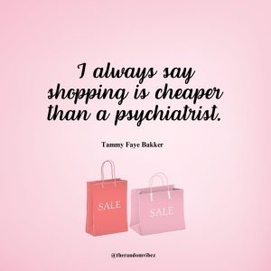 shopping quotes for ladies