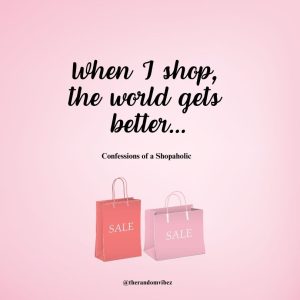 women and shopping quotes