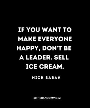 Nick Saban Quotes On Leadership