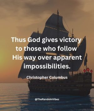 Christopher Columbus Sayings