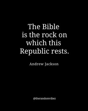 andrew jackson famous quotes​