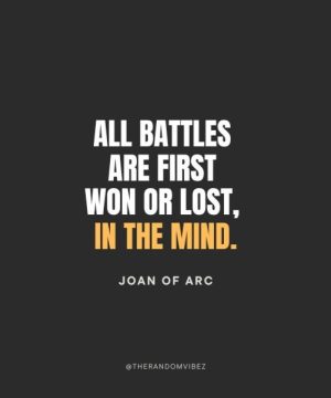 Inspirational Quotes From St Joan of Arc