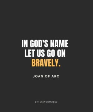 Joan of Arc Quote