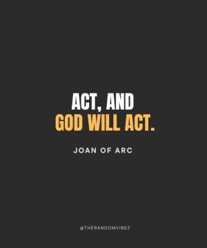 Joan of Arc Quotes