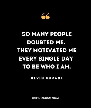 Inspirational Kevin Durant Quotes