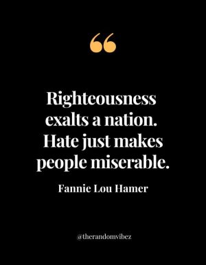 Fannie Lou Hamer Sayings