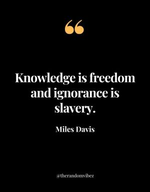 Inspirational Miles Davis Quotes