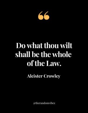 Quotes From Aleister Crowley