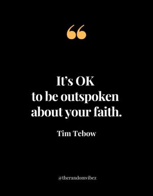 Tim Tebow Quotes