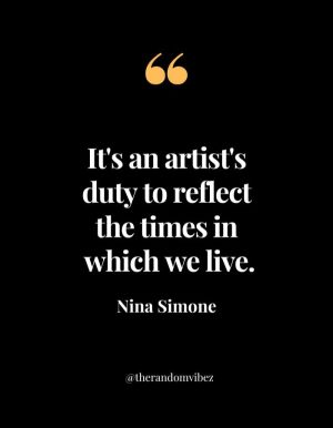 Famous Quotes By Nina Simone