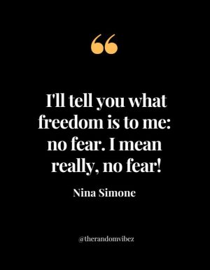 Nina Simone Quotes On Freedom